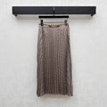 GUCCI 25S PLEATED DRESS IN TWILL FABRIC YB 264500