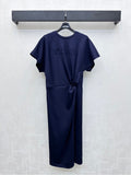 CELINE SHORT SLEEVE LONG DRESS 274432