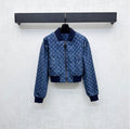 LOUIS VUITTON LV DENIM JACKET WITH LOGO PRINT 274801