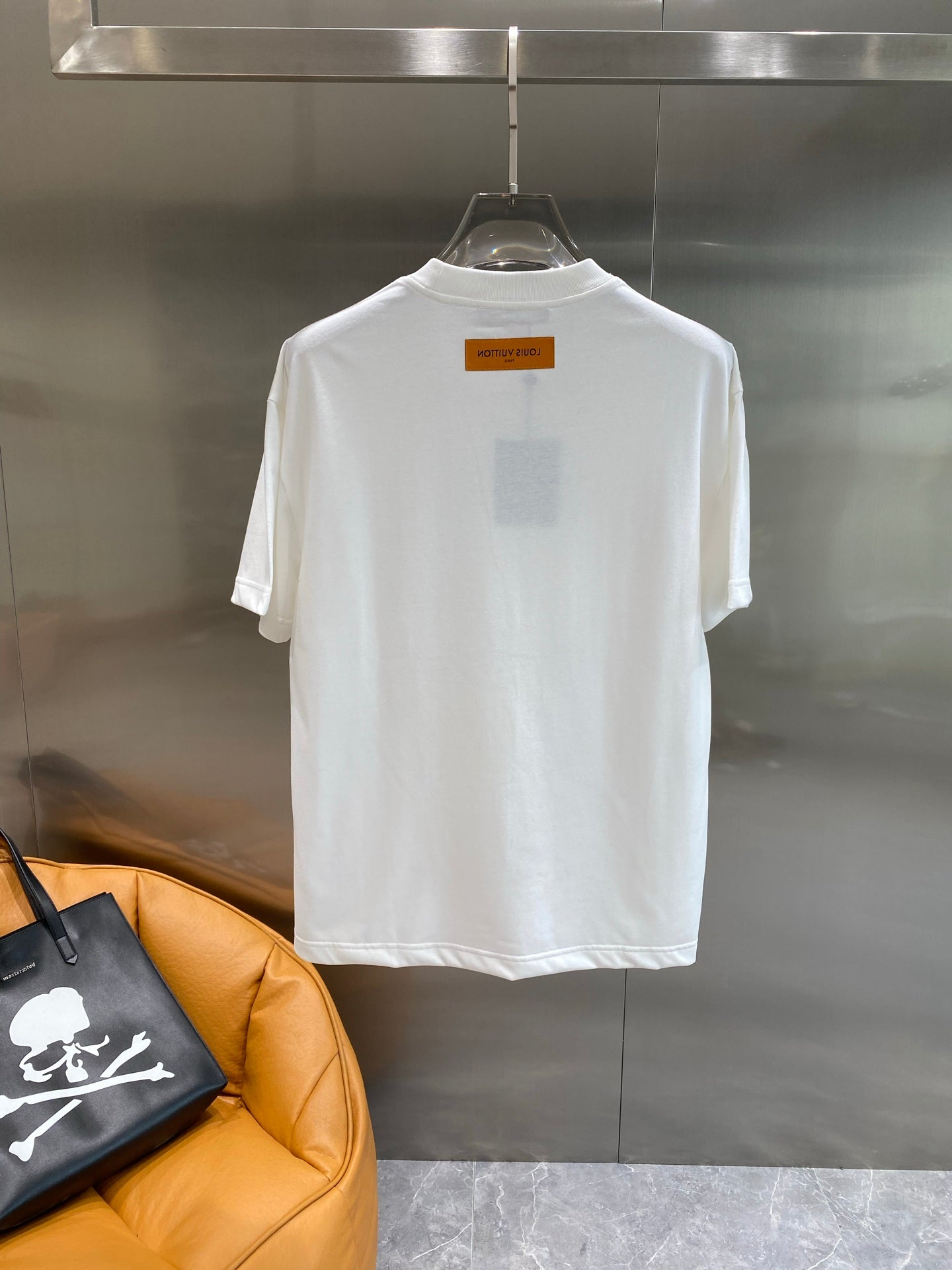 LOUIS VUITTON LV WHITE COTTON GRAFFITI T-SHIRT 238907