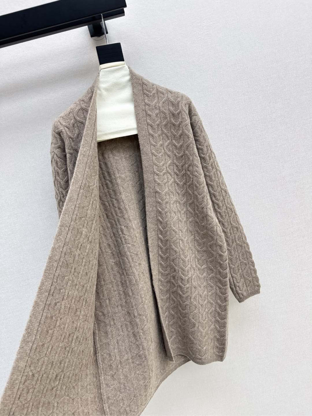 HERMES HERMES 25S LONG KNIT CARDIGAN 150