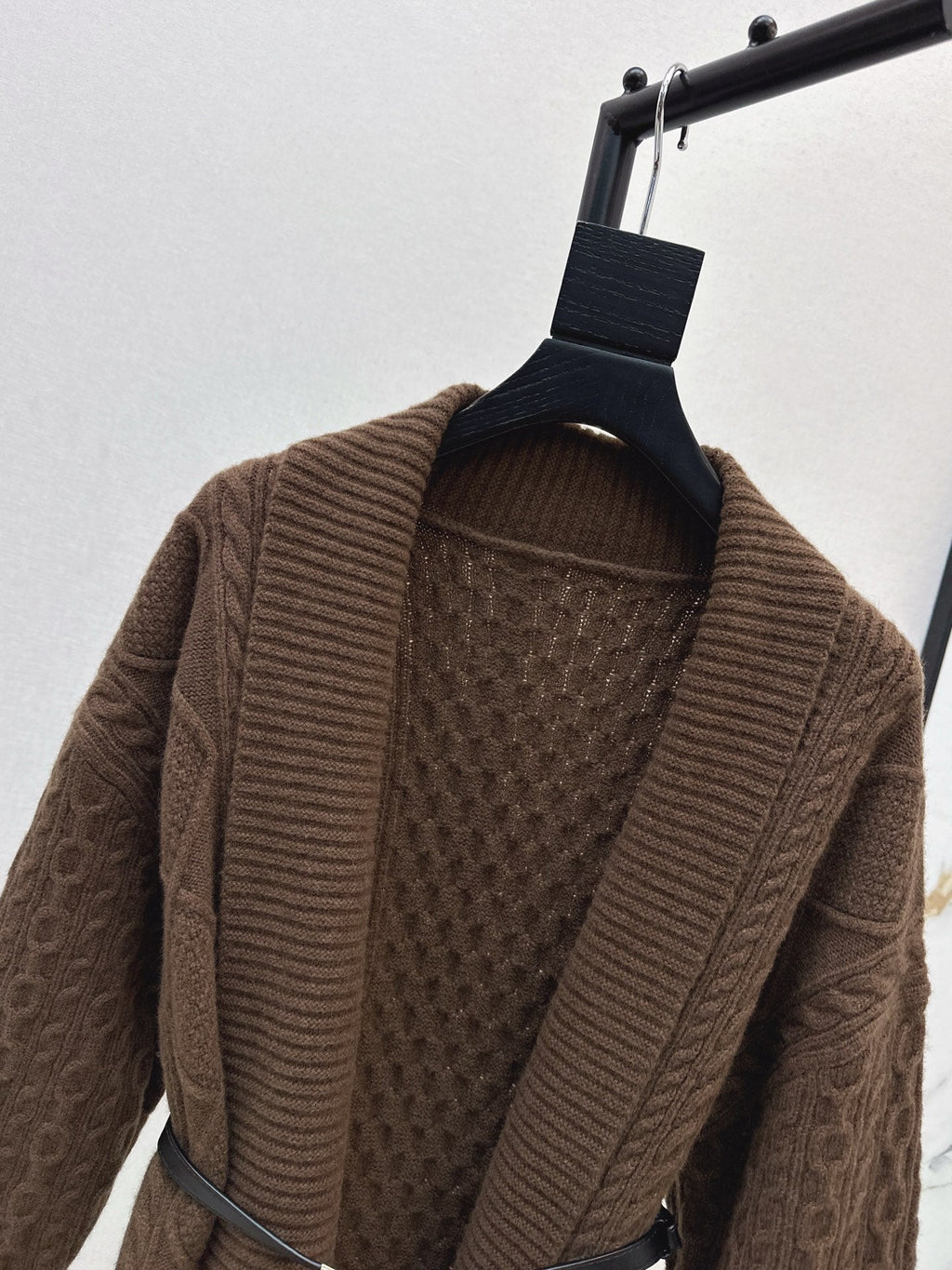 HERMES HERMES 25S LONG KNIT CARDIGAN 119