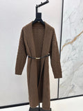 HERMES HERMES 25S LONG KNIT CARDIGAN 119