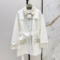 HERMES HERMES 25S LONG WINDJACKET 99430