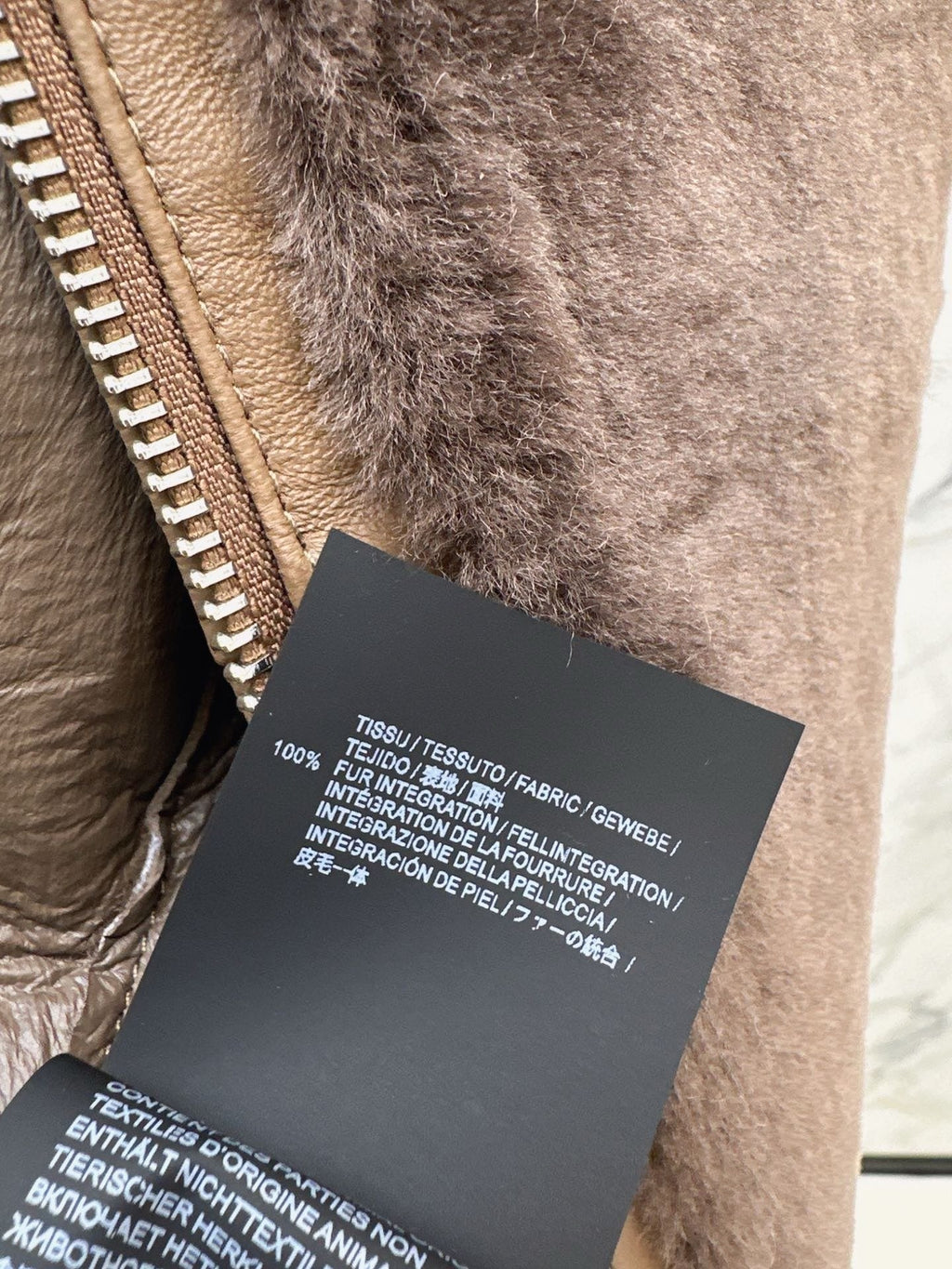 HERMES HERMES 25S FUR VEST 668406