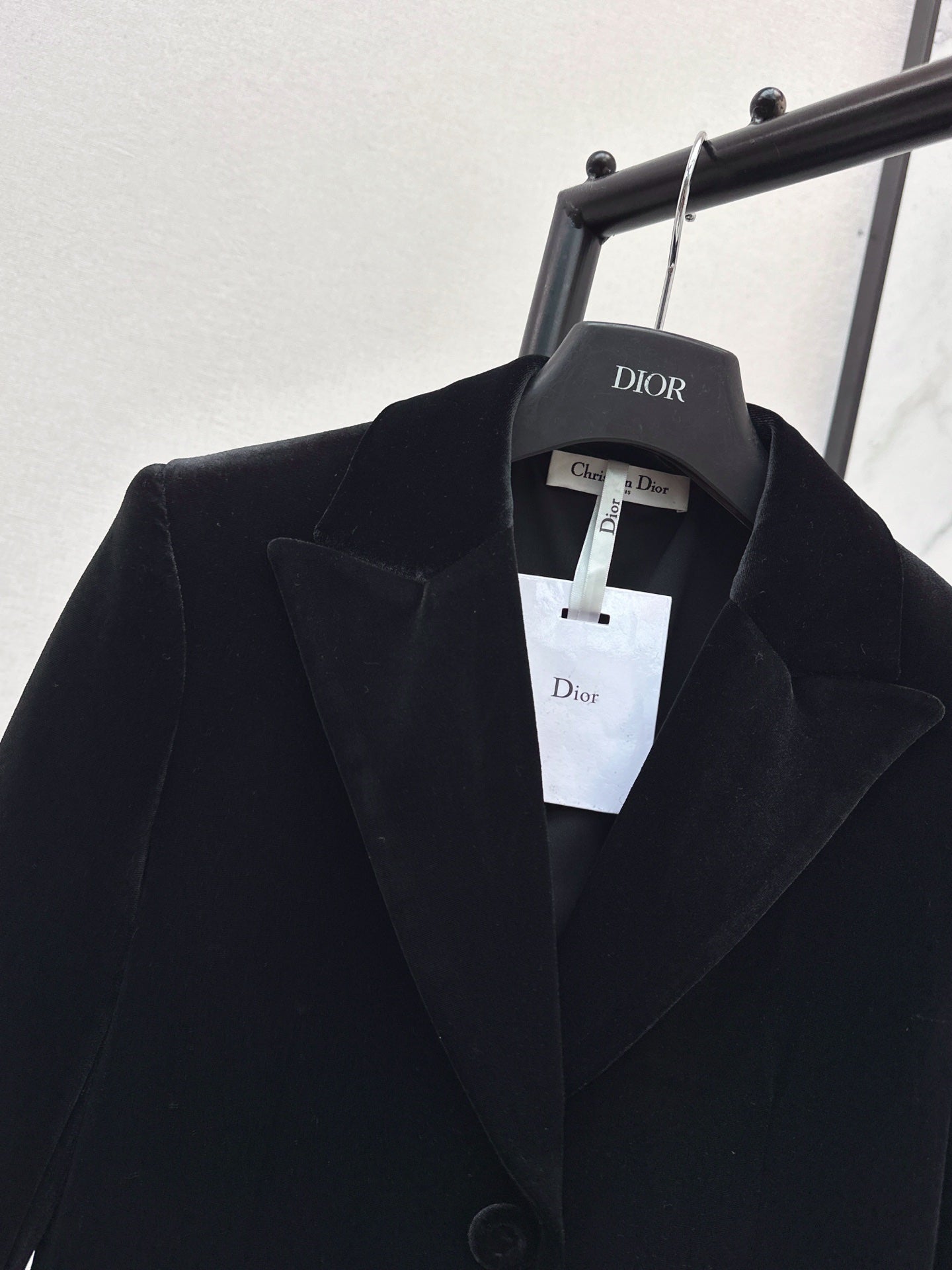 DIOR 25S VELVET BLAZER 523