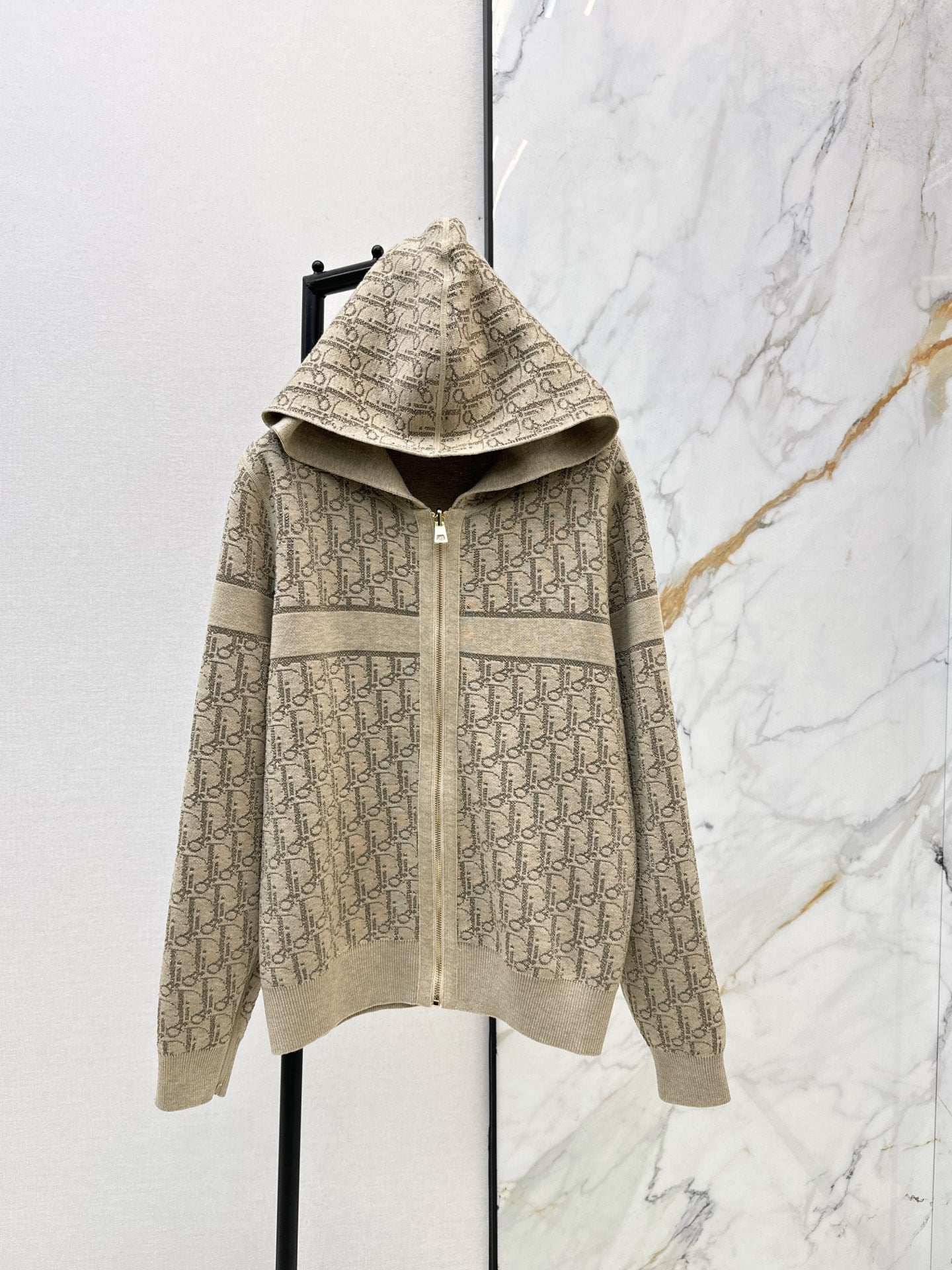 DIOR 25S ZIP-UP KNIT JACKET 544