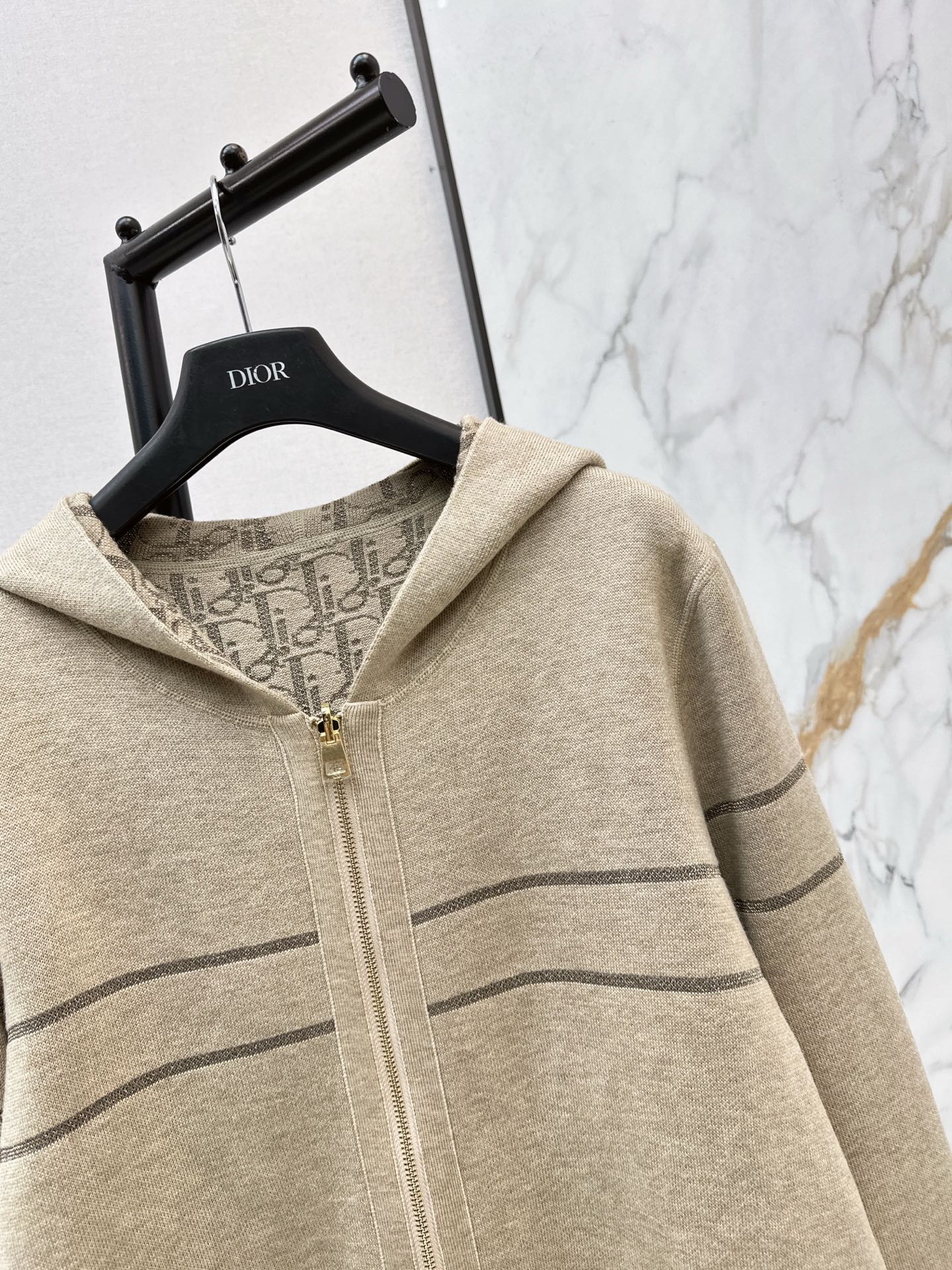 DIOR 25S ZIP-UP KNIT JACKET 544