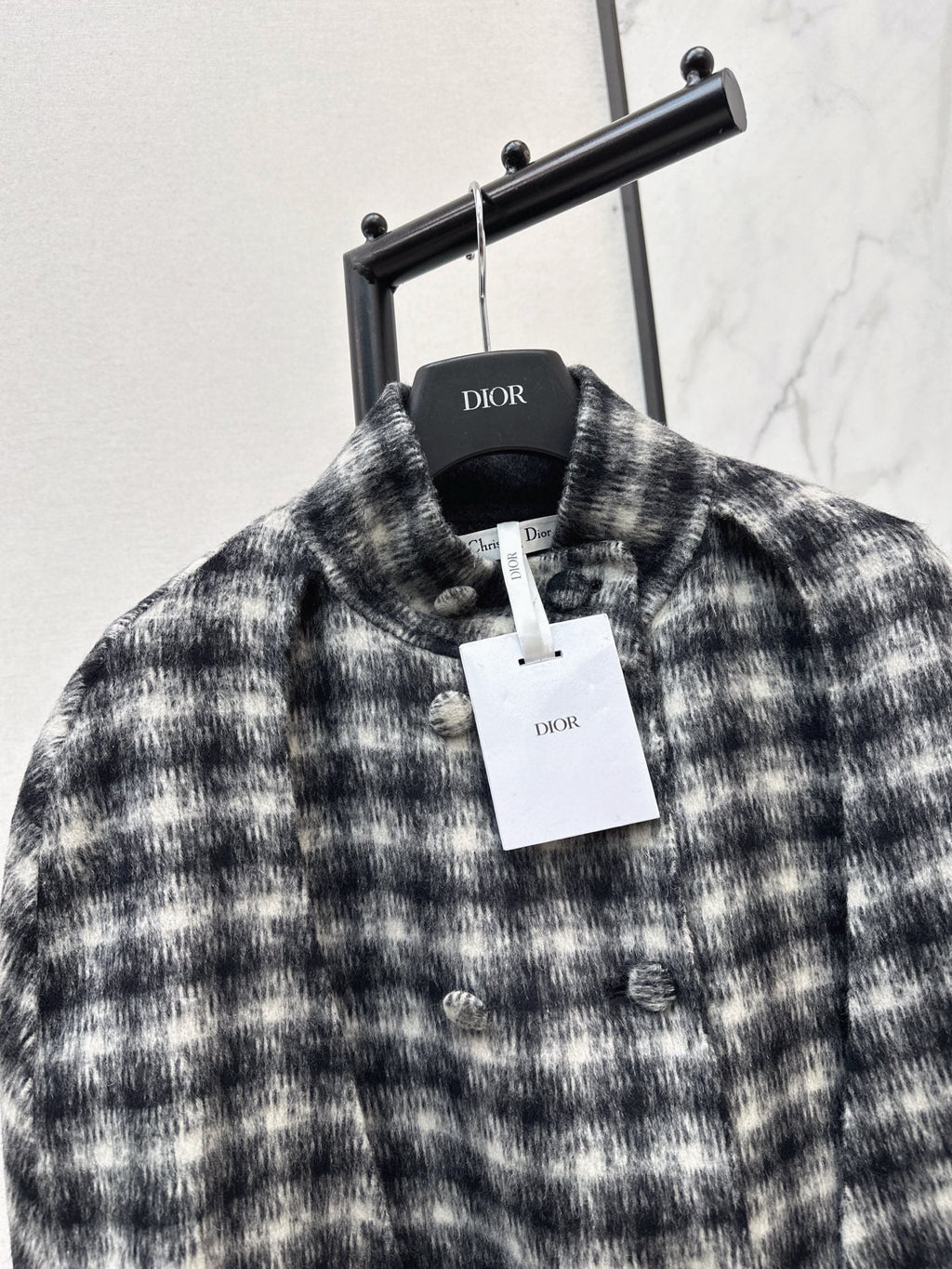DIOR 25S PLAID COAT 543