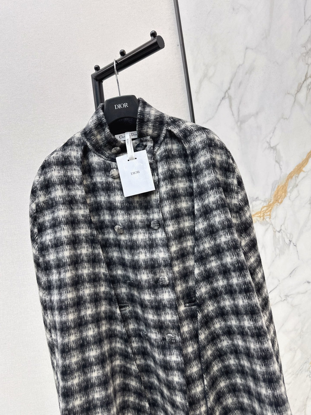 DIOR 25S PLAID COAT 543
