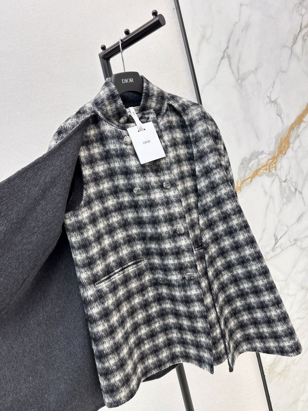 DIOR 25S PLAID COAT 543