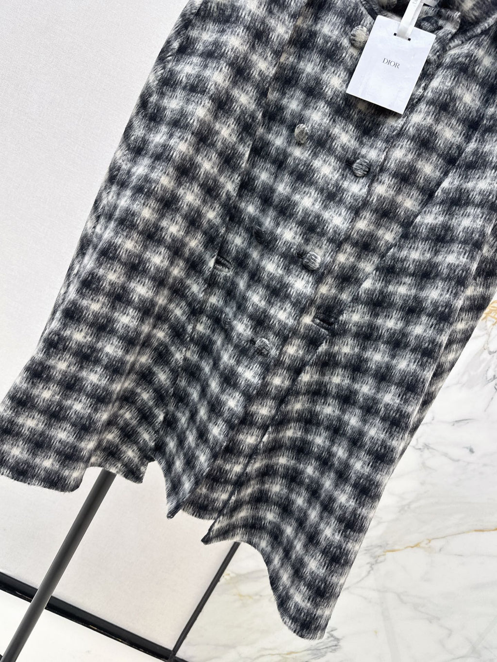 DIOR 25S PLAID COAT 543