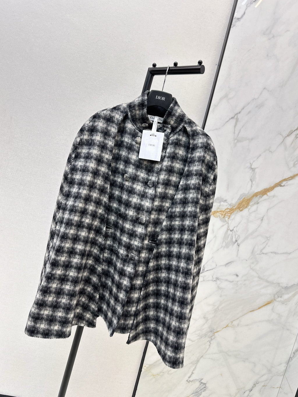 DIOR 25S PLAID COAT 543