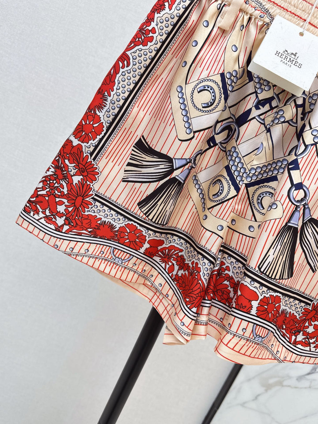HERMES 25S SILK SHORTS 452