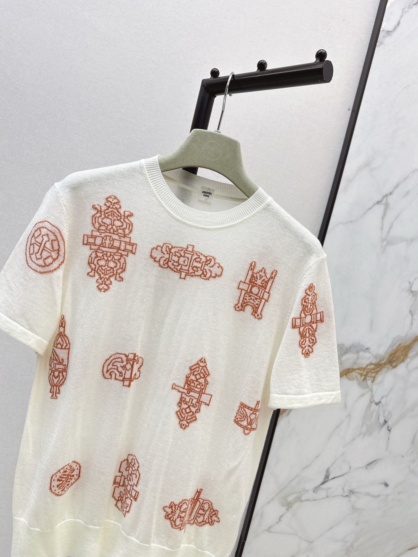 HERMES 25S CREW NECK T-SHIRT 422