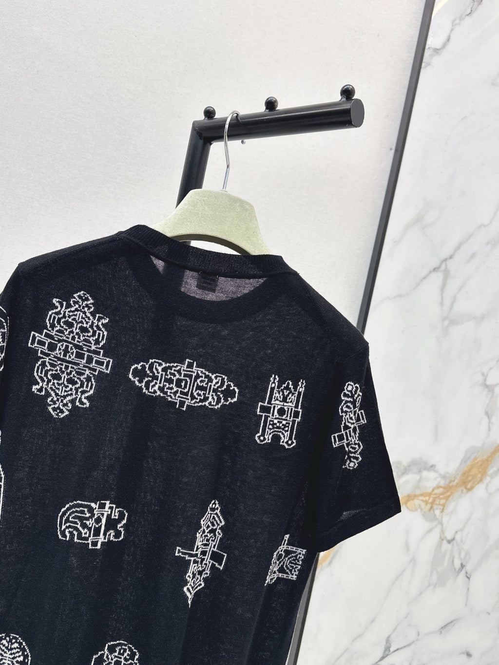 HERMES HERMES 25S CREW NECK T-SHIRT 423