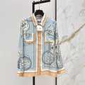 HERMES HERMES 25S SILK SHIRT 427