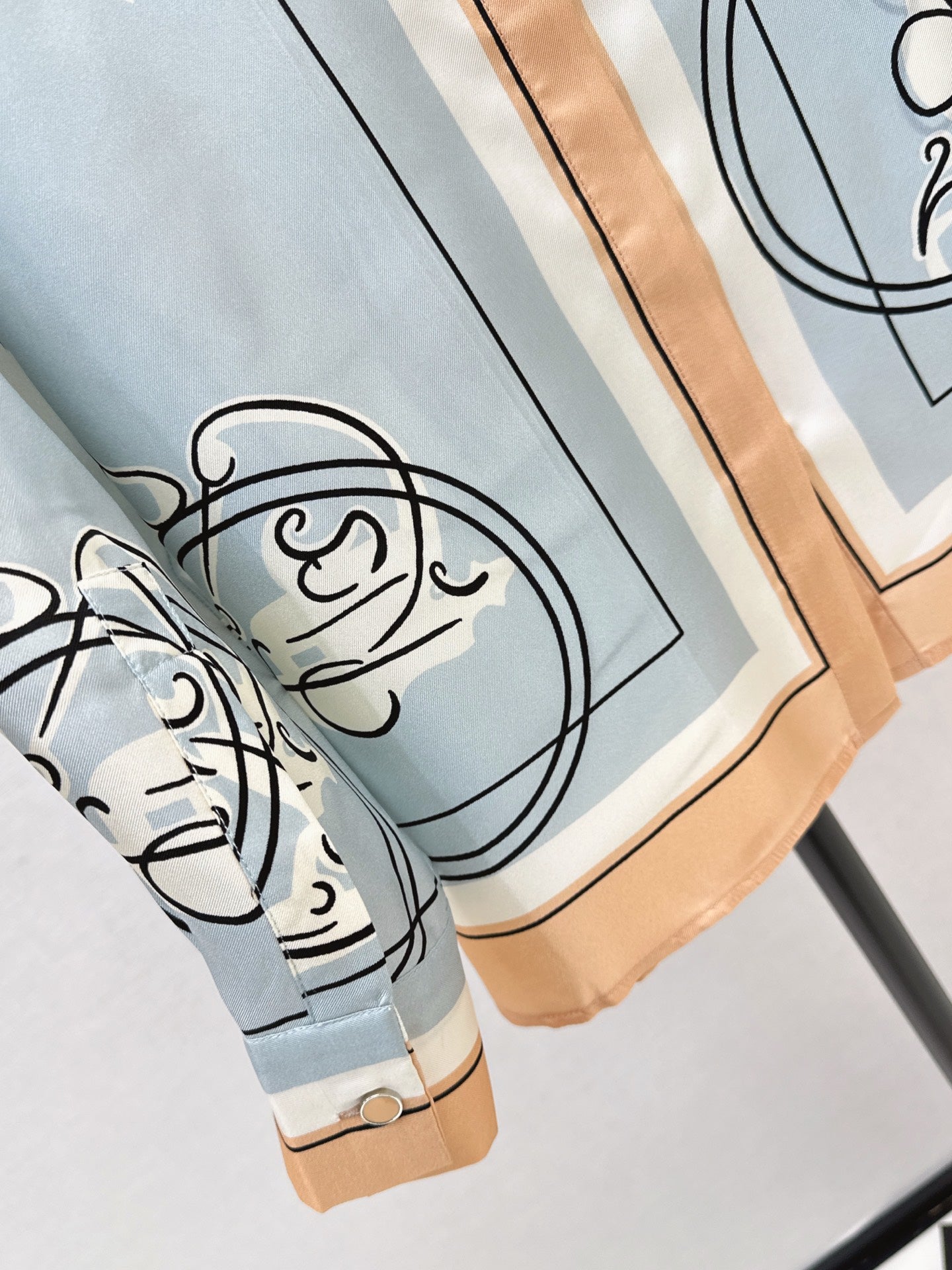 HERMES HERMES 25S SILK SHIRT 427