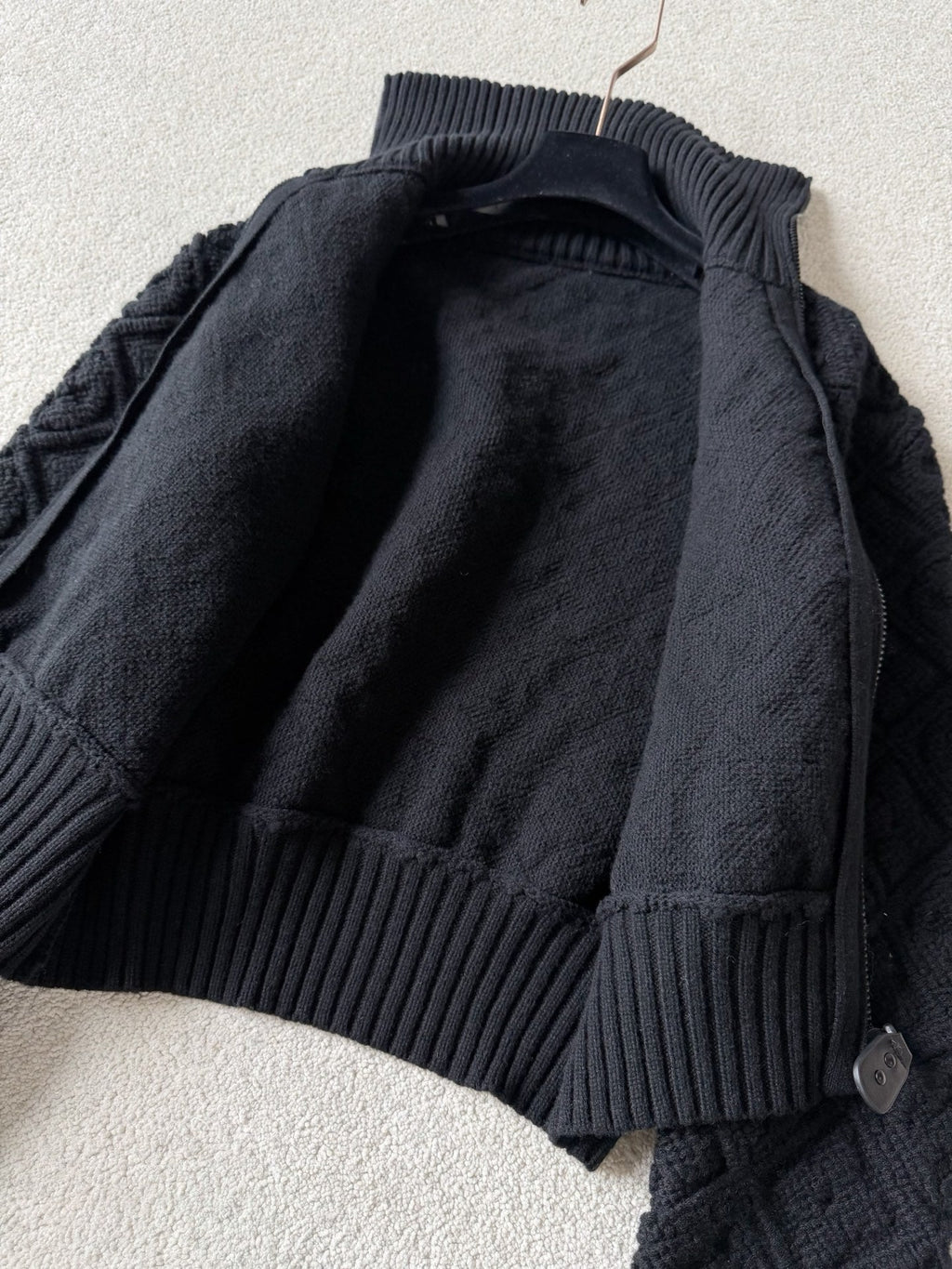 LOUIS VUITTON LV 25S WOOL CARDIGAN 0009