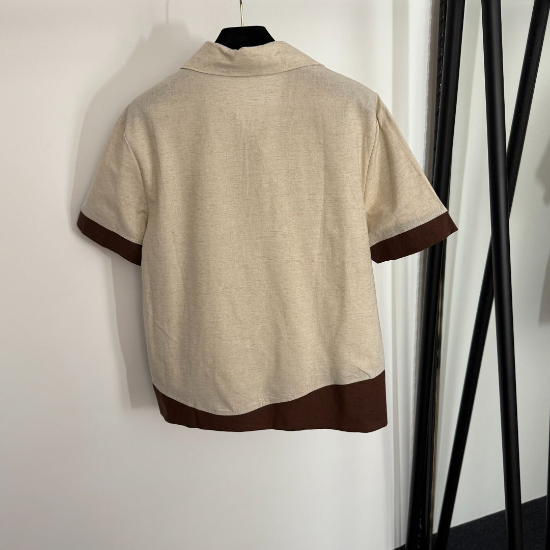 LOEWE TOP & STRAIGHT-LEG PANTS SET STYLE 130