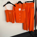 HERMES HERMES 25S KNIT THREE-PIECE VEST SET 136