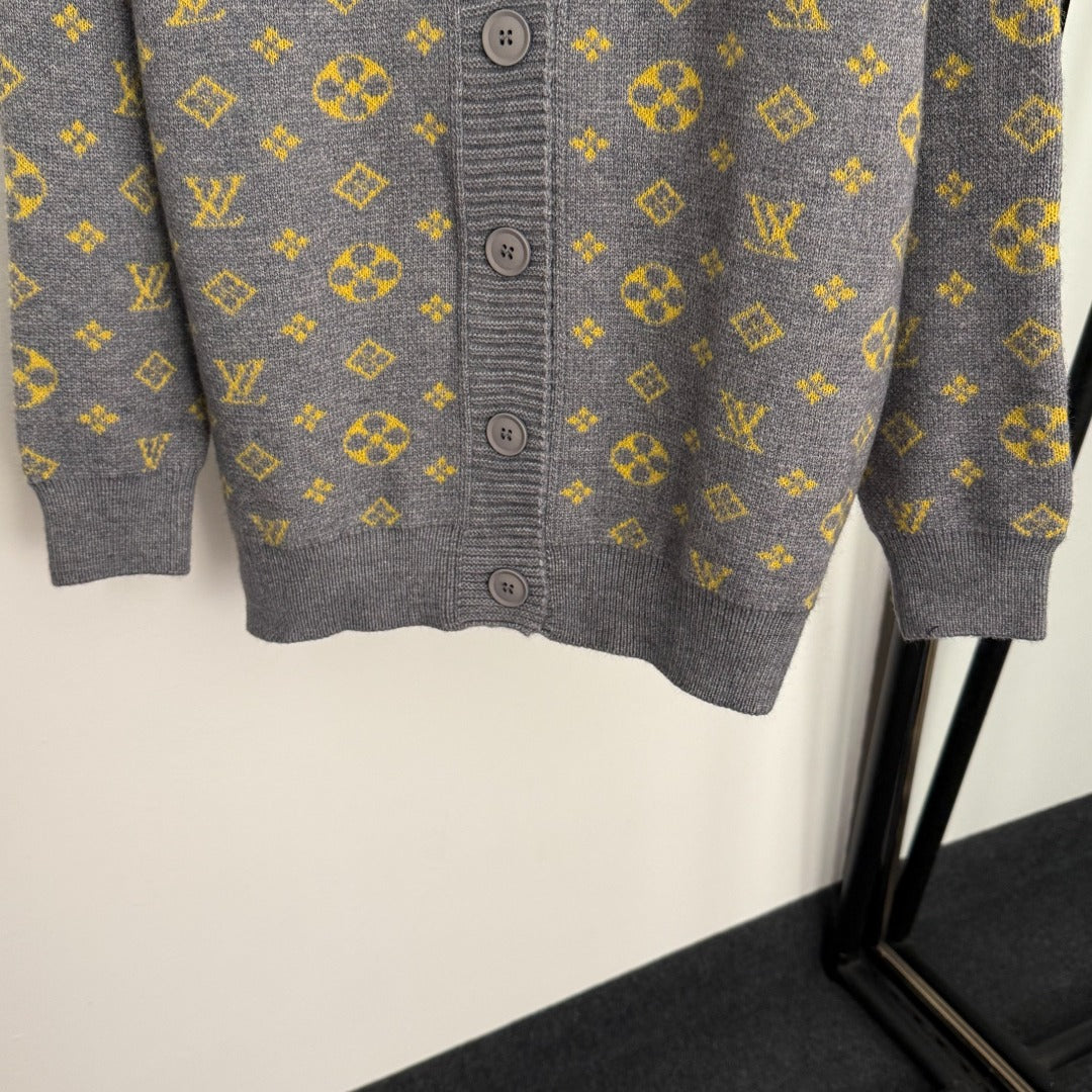 LOUIS VUITTON LV 25S WOOL CARDIGAN 0031