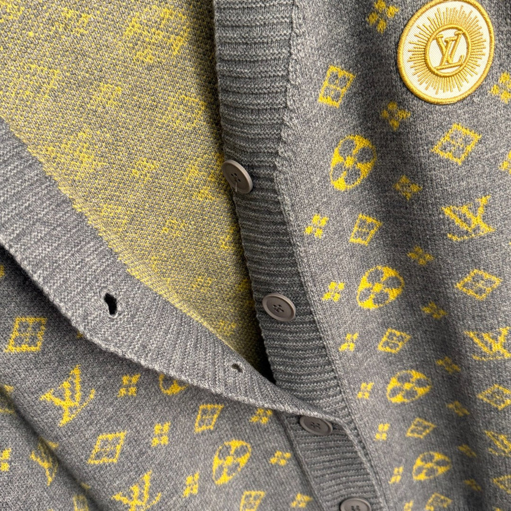 LOUIS VUITTON LV 25S WOOL CARDIGAN 0031