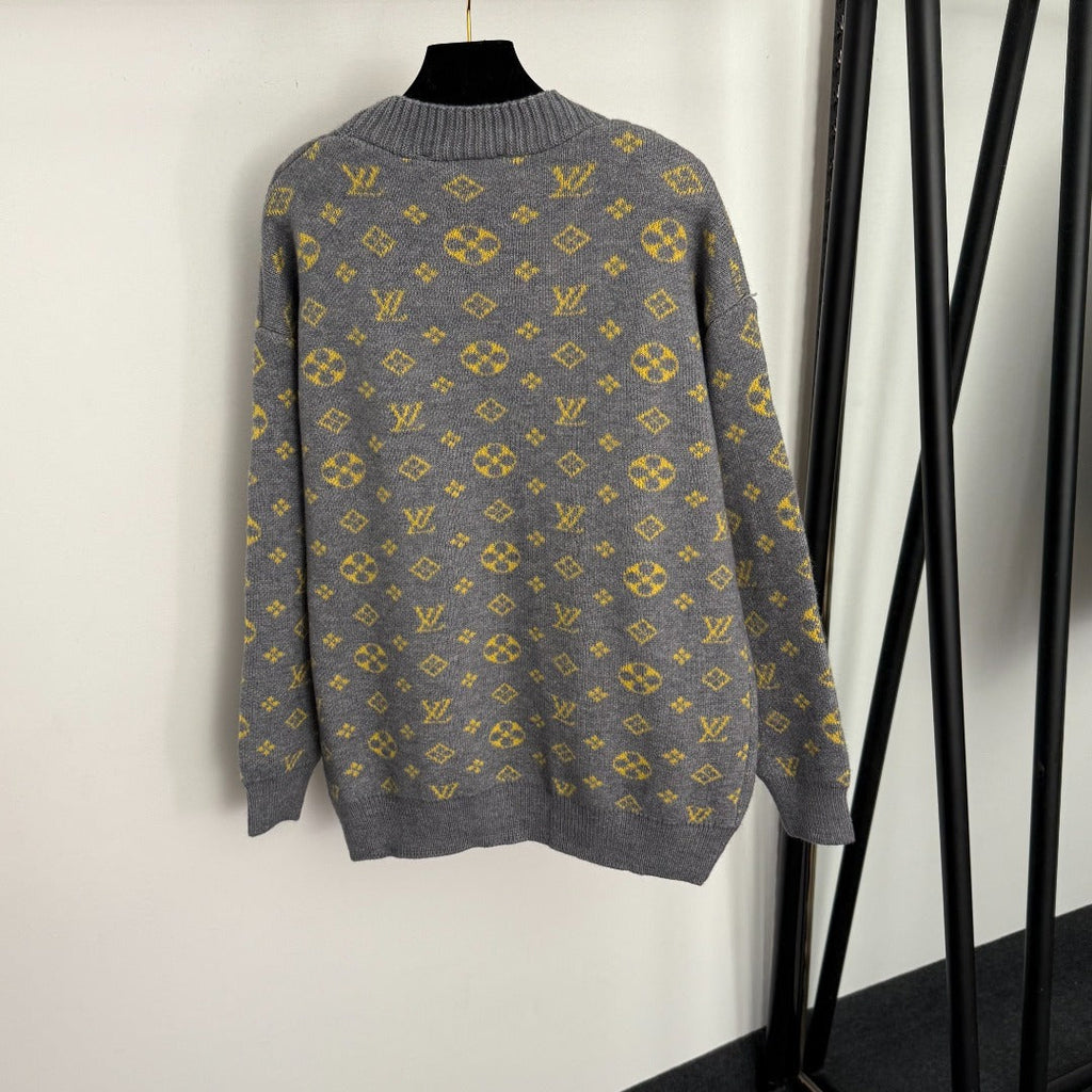 LOUIS VUITTON LV 25S WOOL CARDIGAN 0031