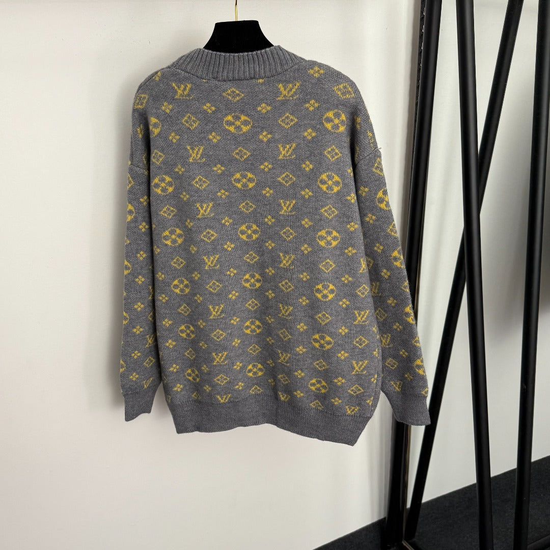 LOUIS VUITTON LV 25S WOOL CARDIGAN 0031