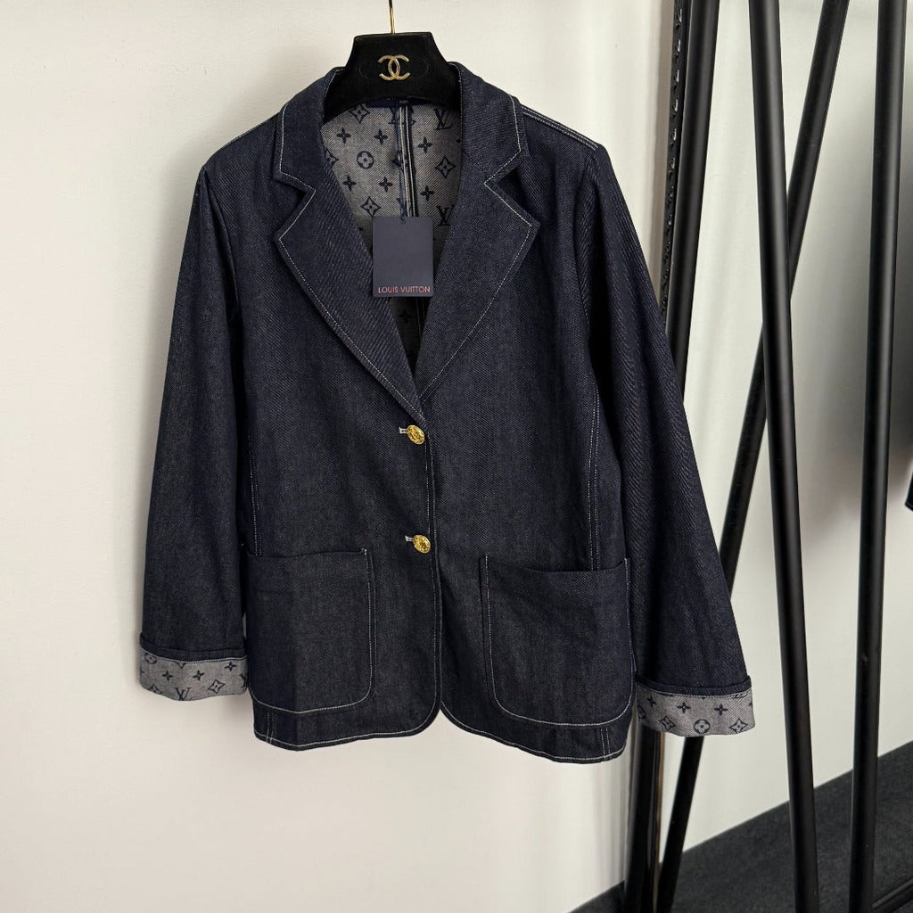 LOUIS VUITTON LV 25S DENIM JACKET 0013