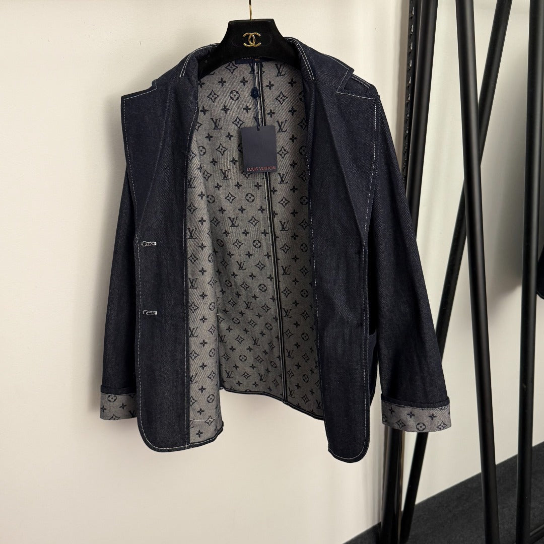LOUIS VUITTON LV 25S DENIM JACKET 0013