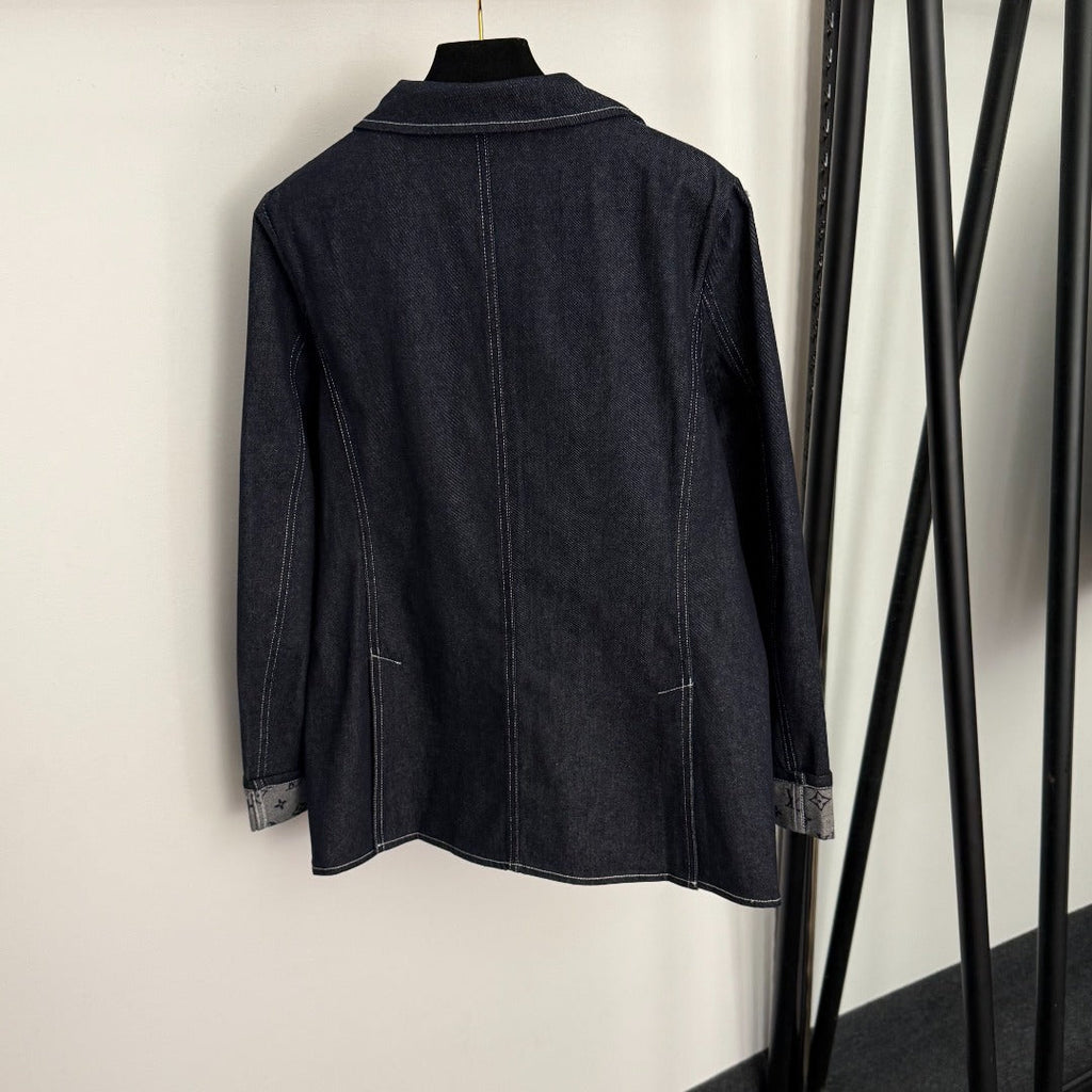 LOUIS VUITTON LV 25S DENIM JACKET 0013