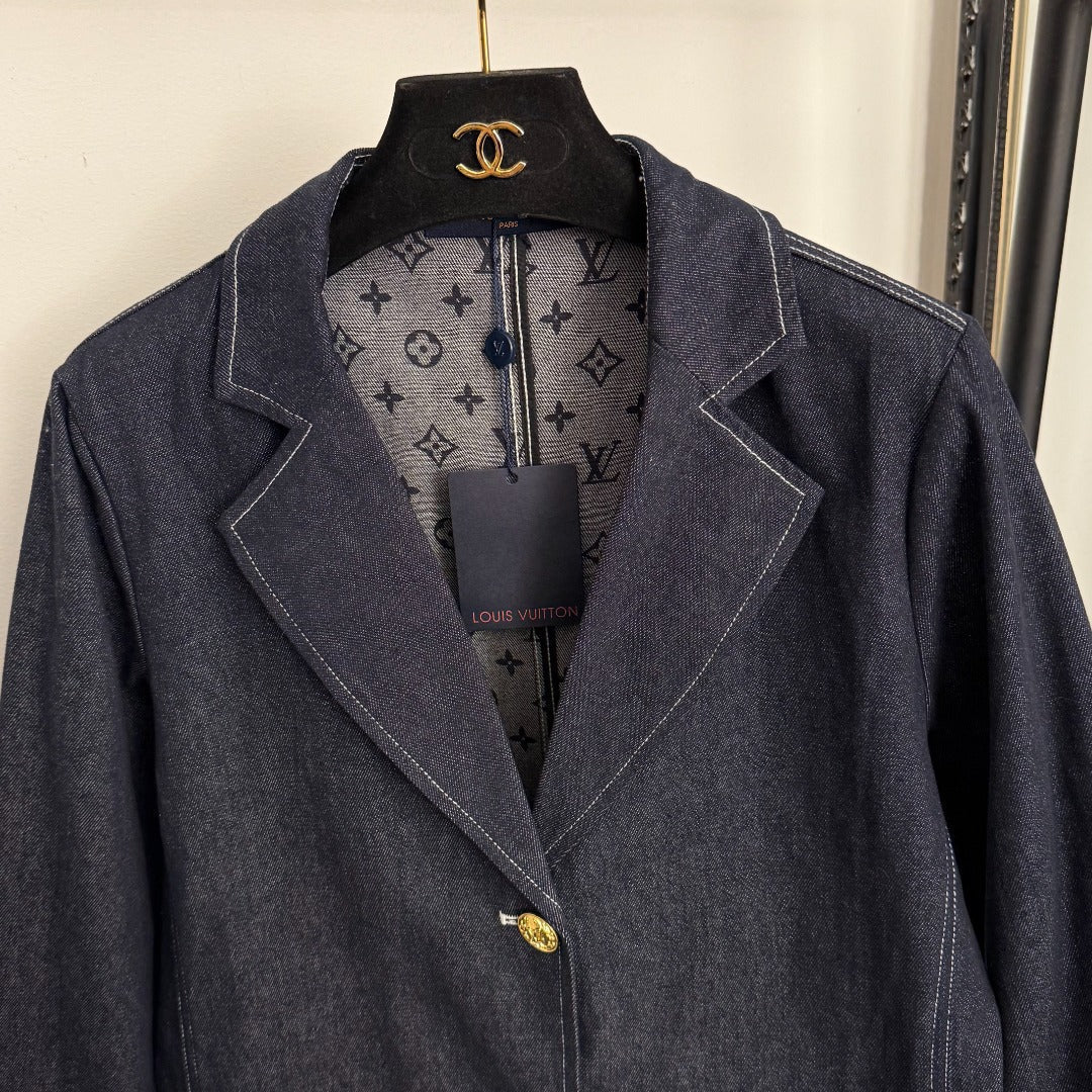 LOUIS VUITTON LV 25S DENIM JACKET 0013