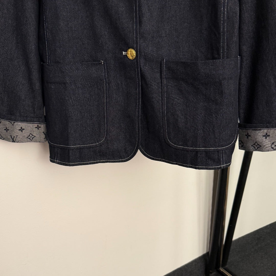 LOUIS VUITTON LV 25S DENIM JACKET 0013