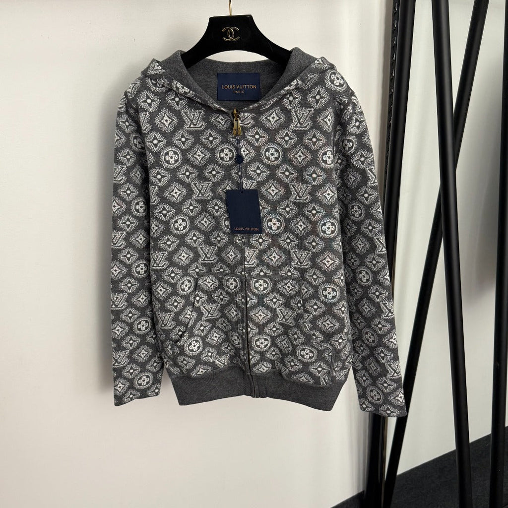 LOUIS VUITTON LV 25S REVERSEIBLE CARDIGAN 0052