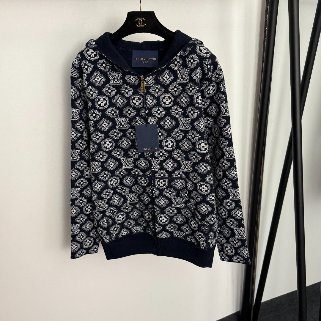 LOUIS VUITTON LV 25S REVERSEIBLE CARDIGAN 0050