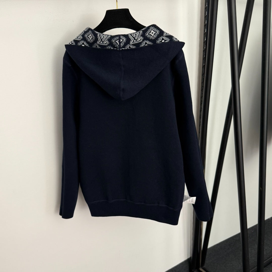 LOUIS VUITTON LV 25S REVERSEIBLE CARDIGAN 0050