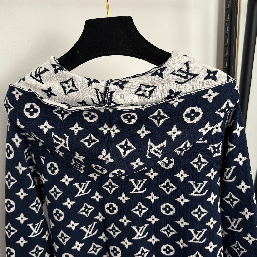 LOUIS VUITTON LV 25S WOOL CARDIGAN 0035