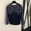 LOUIS VUITTON LV 25S WOOL CARDIGAN 0035