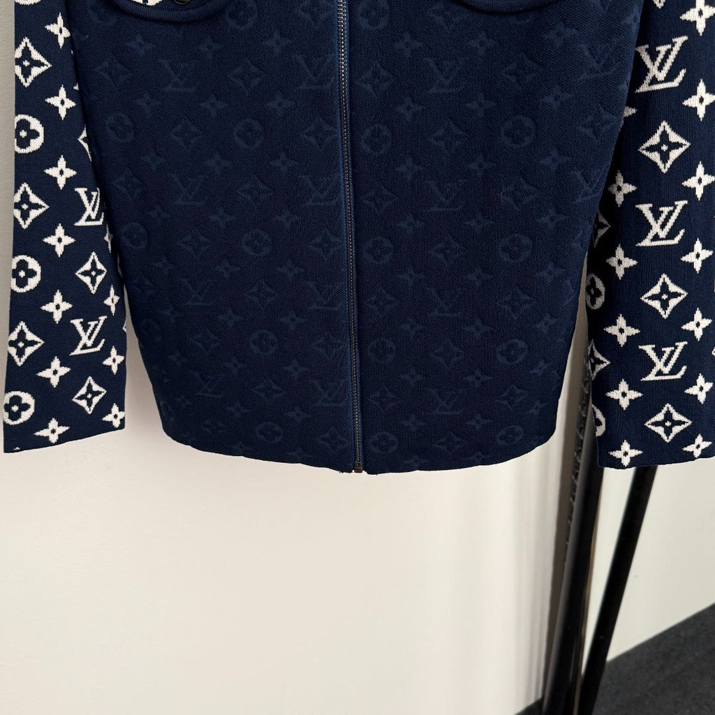 LOUIS VUITTON LV 25S WOOL CARDIGAN 0035