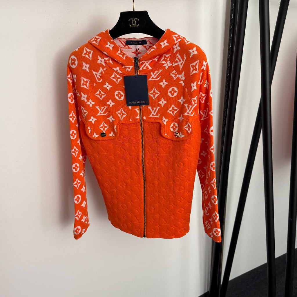 LOUIS VUITTON LV 25S WOOL CARDIGAN 0034