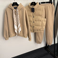 LOUIS VUITTON LV 25S WARM THREE-PIECE SET 0106