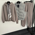 LOUIS VUITTON LV 25S WARM THREE-PIECE SET 0107