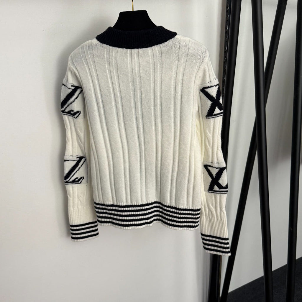 LOUIS VUITTON LV 25S KNITTED CARDIGAN 0151