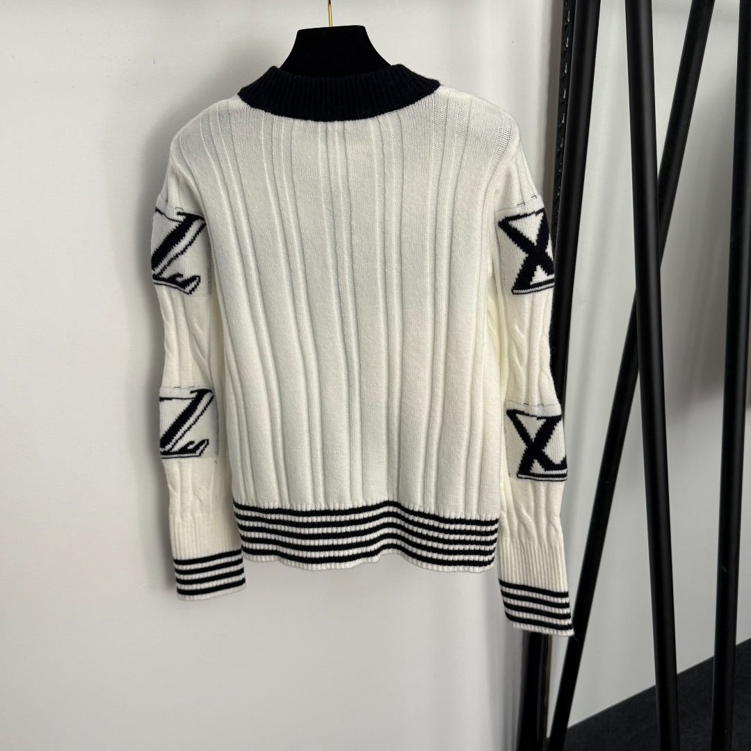 LOUIS VUITTON LV 25S KNITTED CARDIGAN 0151