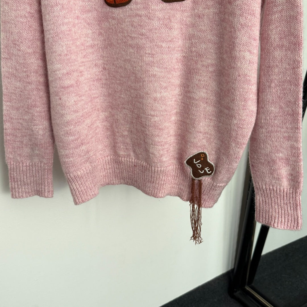 HERMES 25S LONG-SLEEVE SWEATER 470