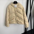 HERMES HERMES 25S HOODED LONG-SLEEVE PUFFER JACKET 428