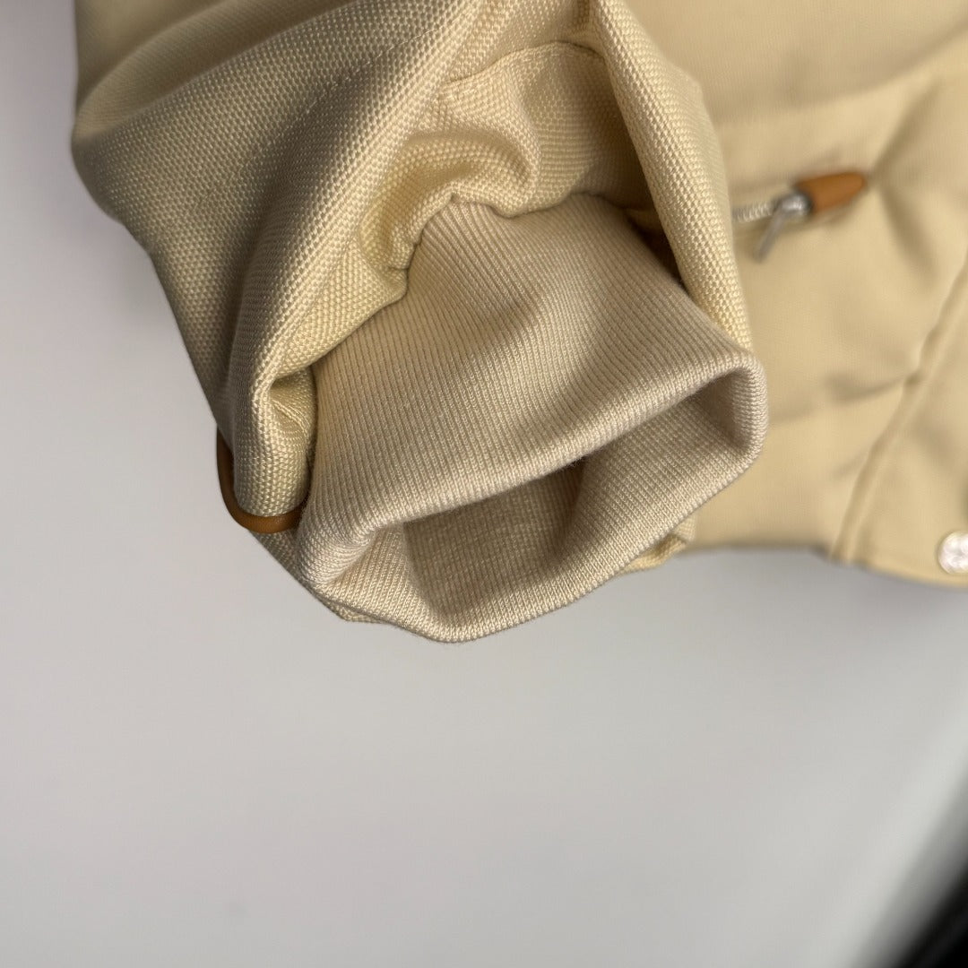 HERMES HERMES 25S HOODED LONG-SLEEVE PUFFER JACKET 428