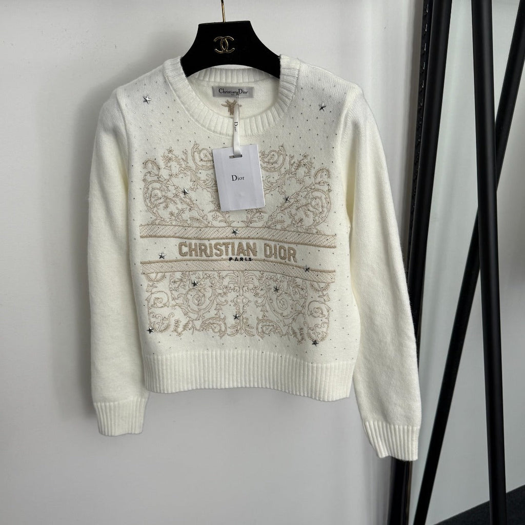 DIOR 25S LONG-SLEEVE SWEATER 659