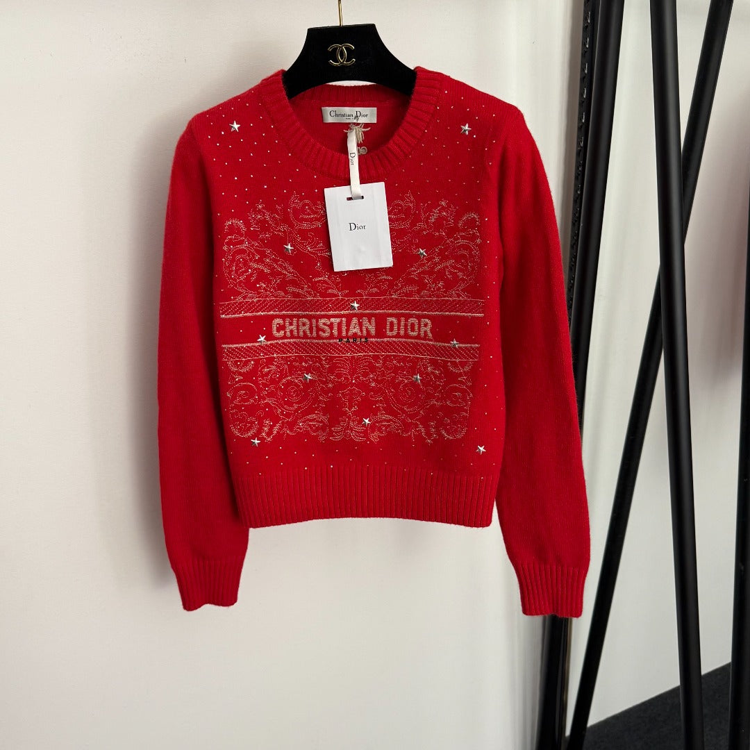 DIOR 25S LONG-SLEEVE SWEATER 660